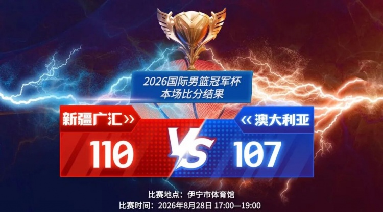 2026国际男篮俱乐部冠军杯(伊宁站)首战广汇能源加时取胜 2026国际男篮俱乐部冠军杯(伊宁站)首战广汇能源加时取胜